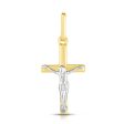 14K Gold Mini Crucifix Cross Supply